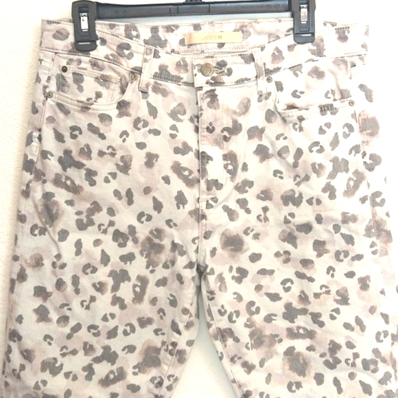 NWT Women's Joe's Jeans The Callie High Rise Cropped Boot Size 32 Leopard Print - Picture 6 of 12
